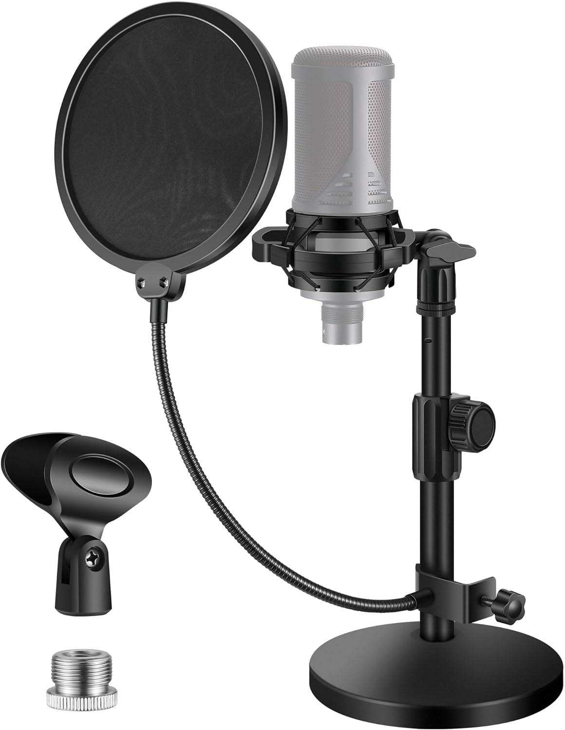 InnoGear Mic Stand Desk with Shock Mount Clip