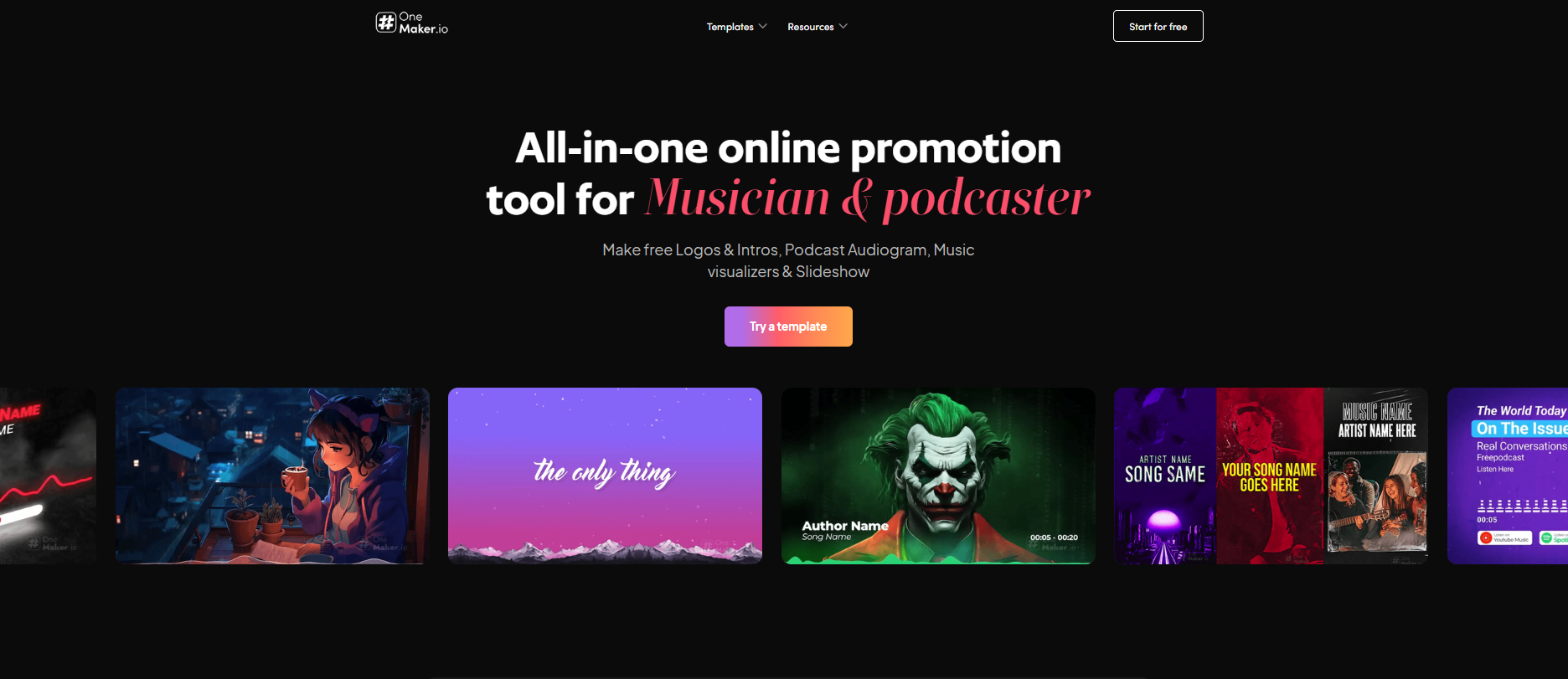 Onemaker.io :