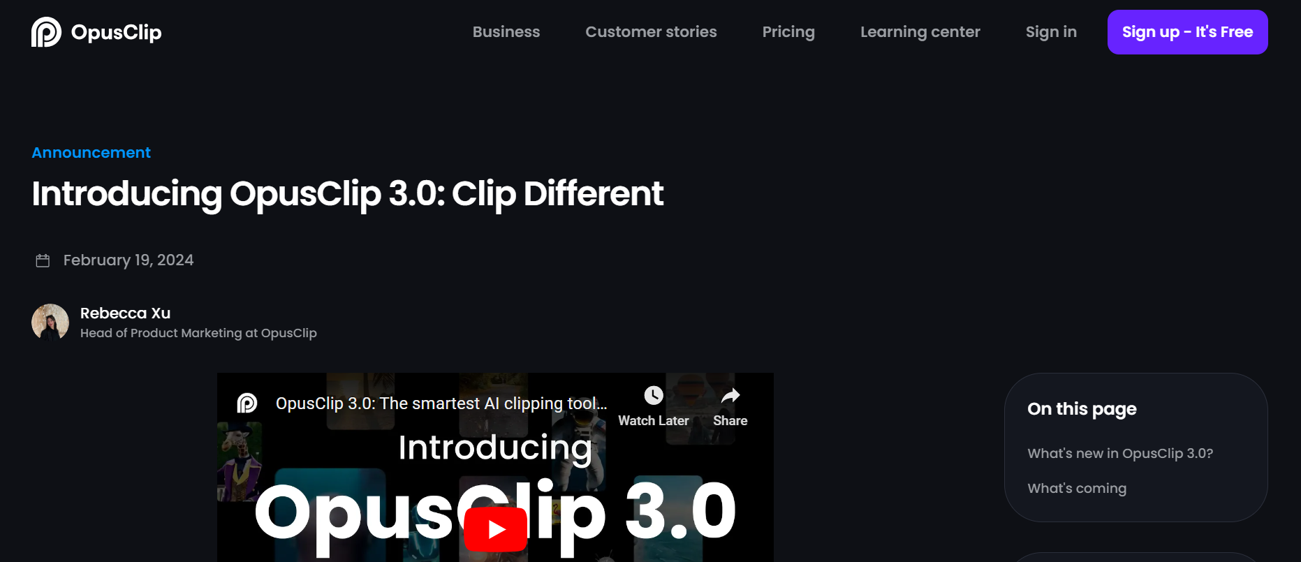 6. Opus Clip