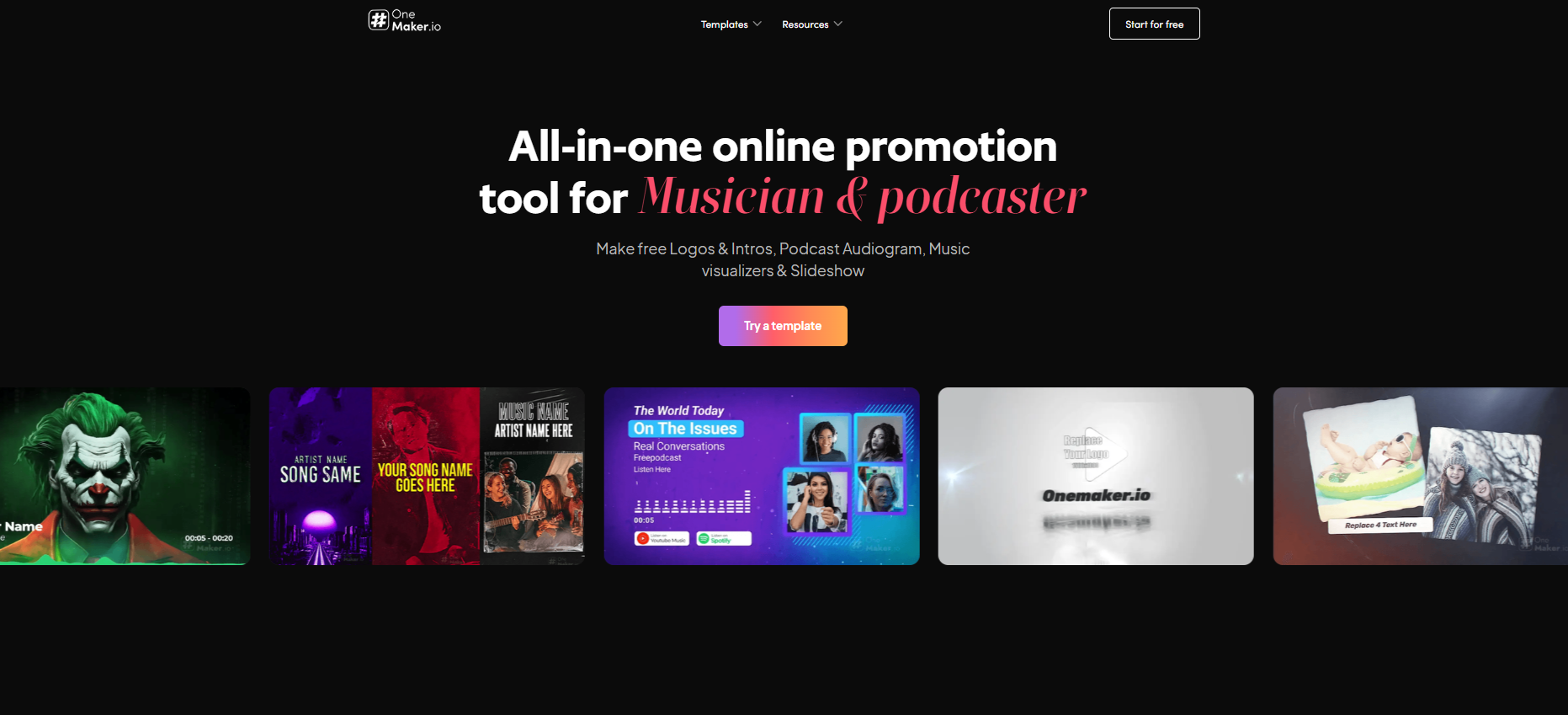 1. Onemaker.io