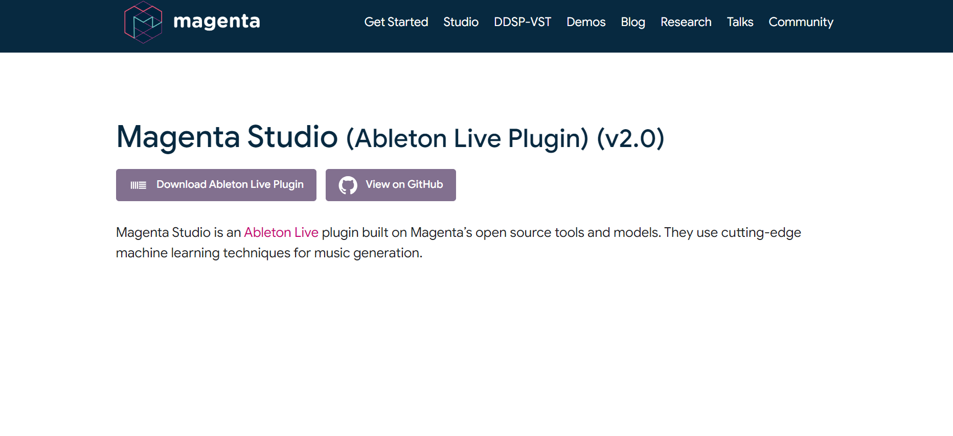9. Google’s Magenta :