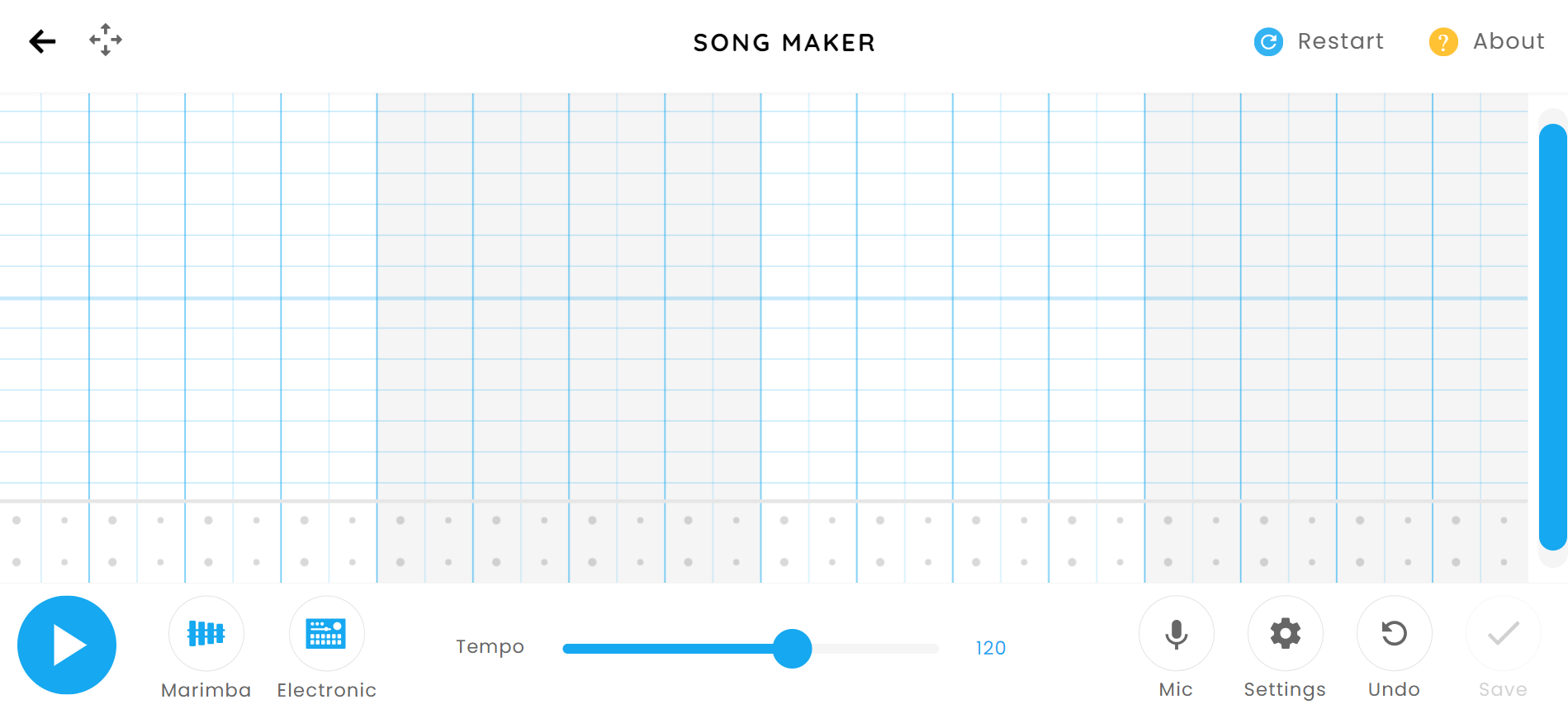 10. Chrome’s Song Maker :