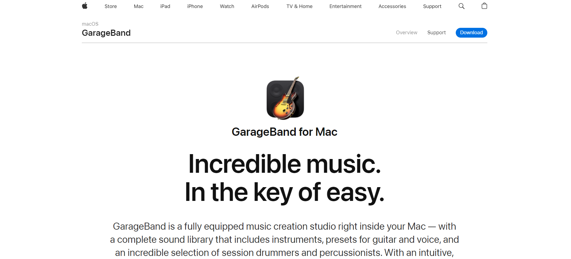 12. GarageBand