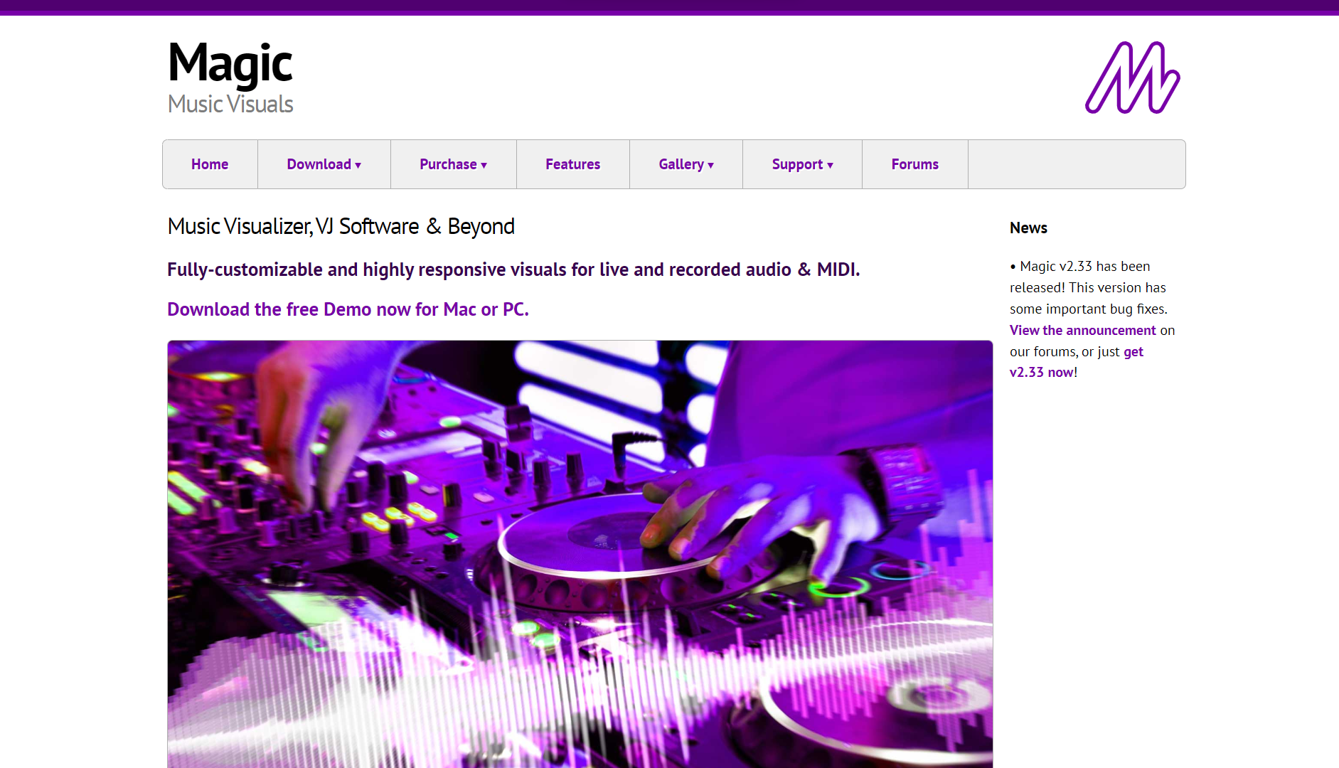 5. Magic Music Visuals