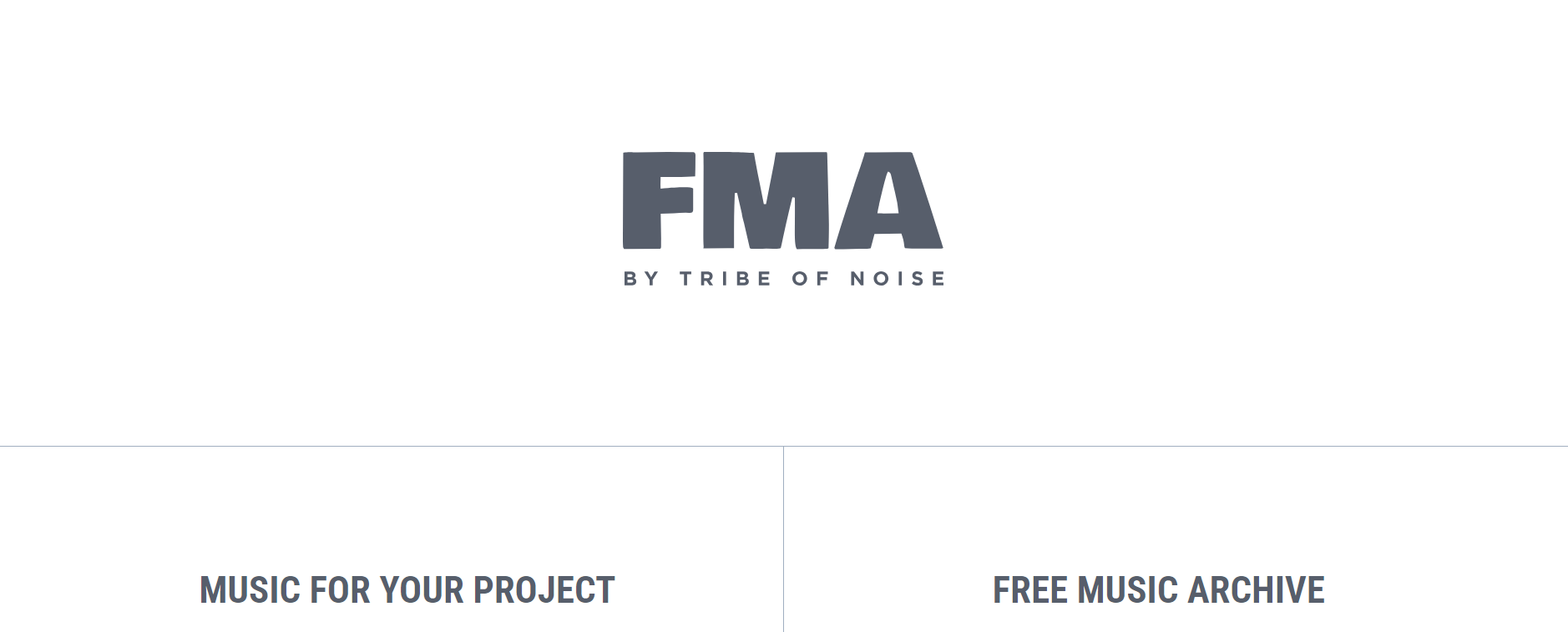 4. Free Music Archive