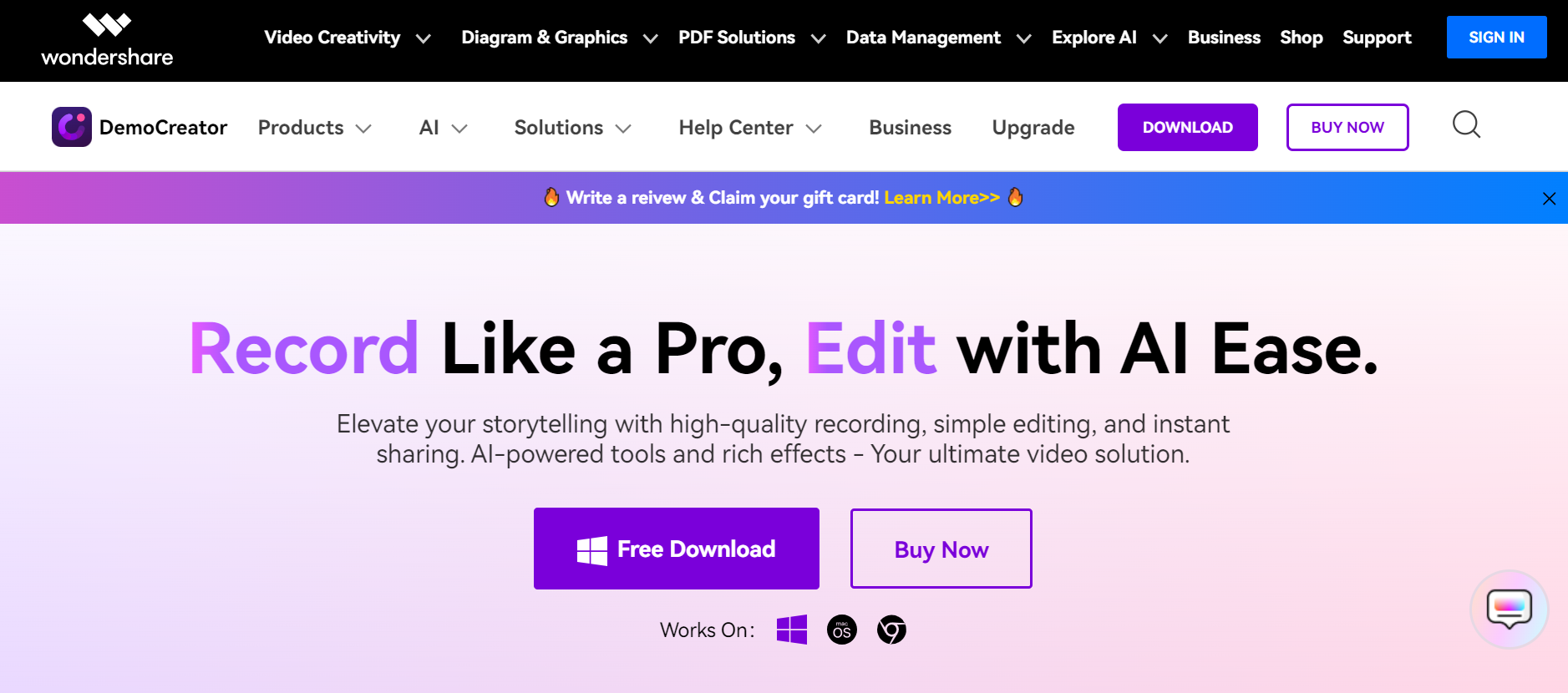 4. Wondershare DemoCreator