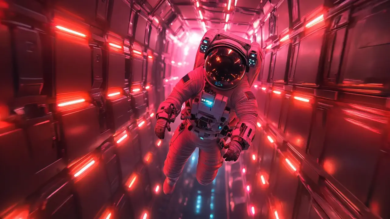 Neon Corridor Echo