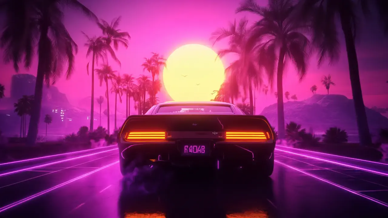 Neon Horizon Drive