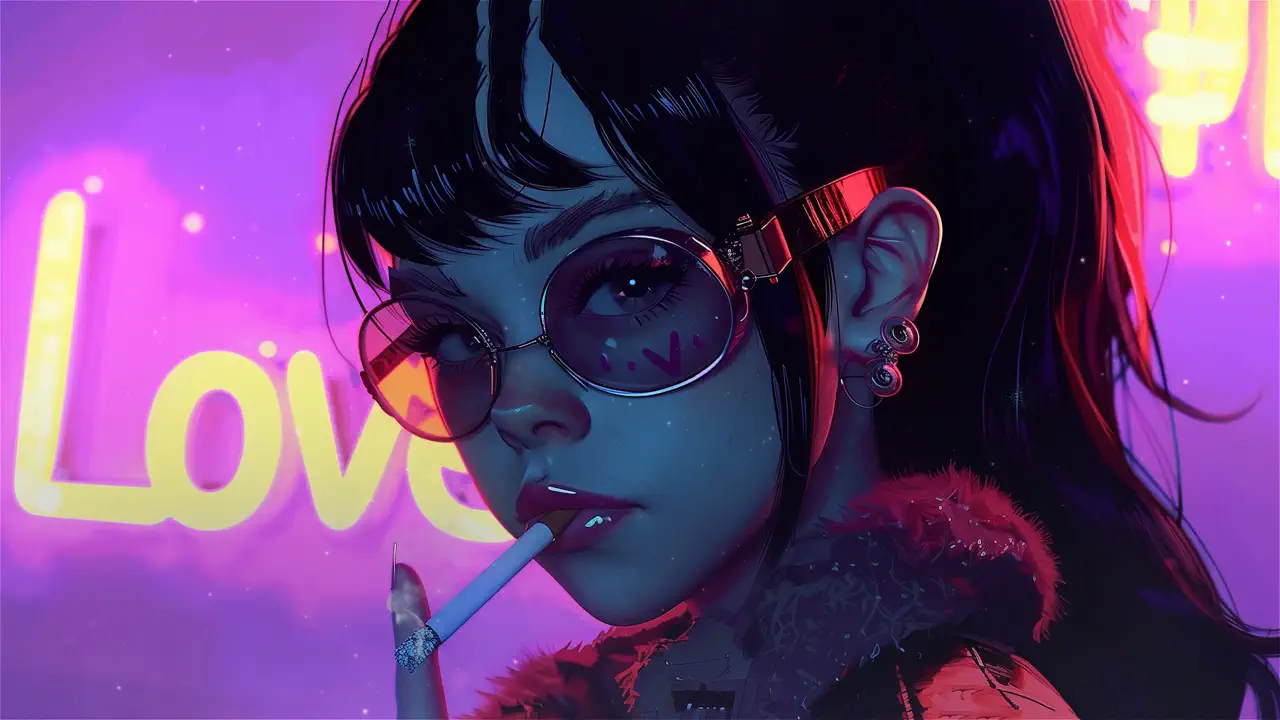 Synthwave Cigarette