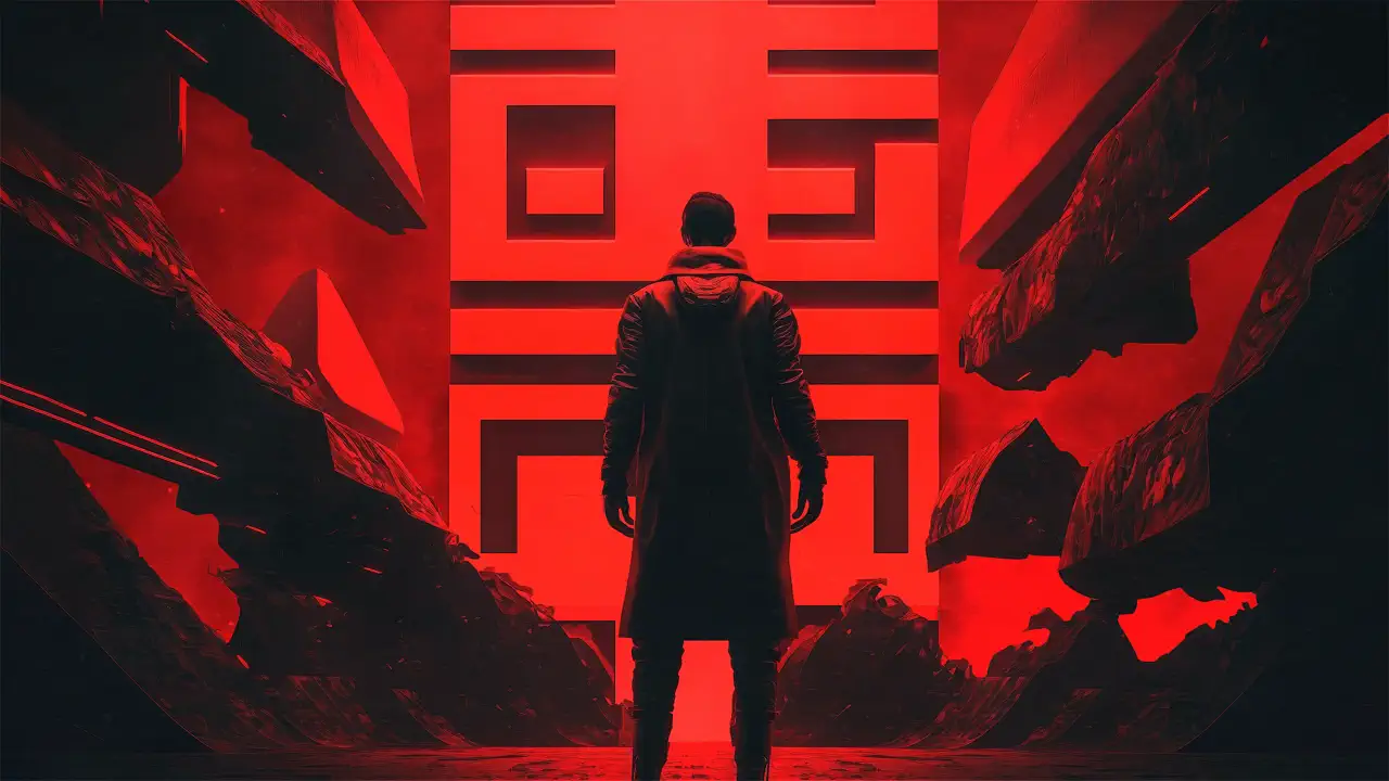 Neon Geometry Stance