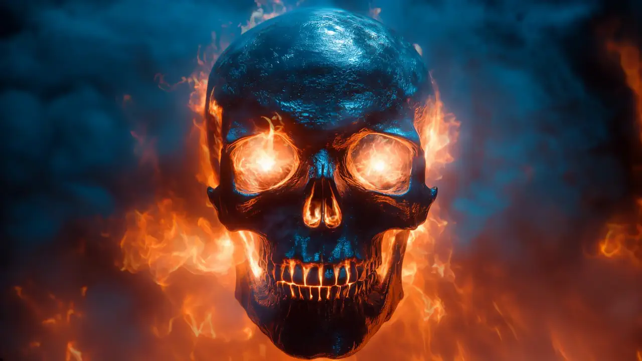 Inferno Skull Glow