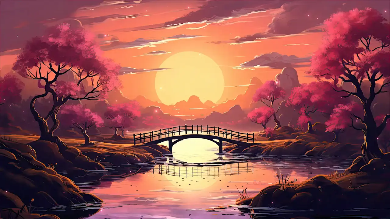 Sunset Bridge Dream
