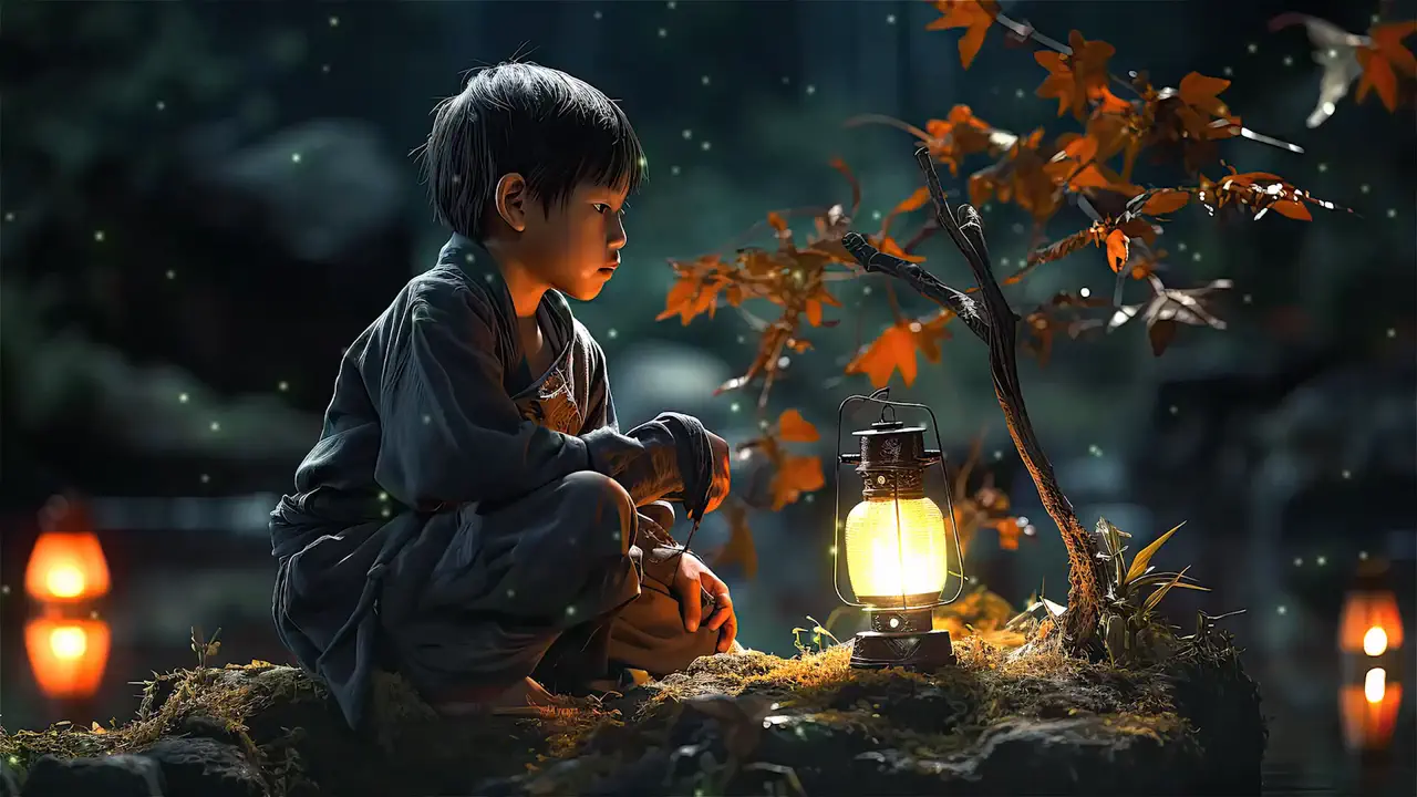 Lantern's Quiet Vigil