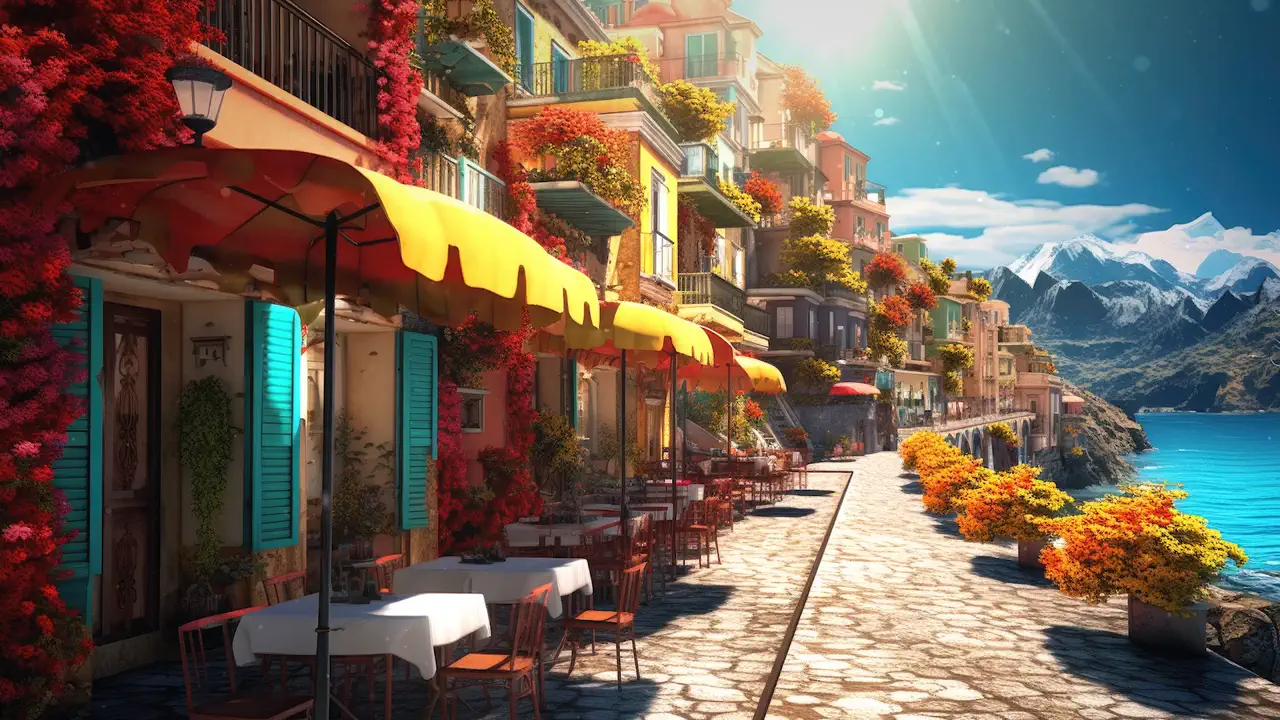 Seaside Terrace Reverie