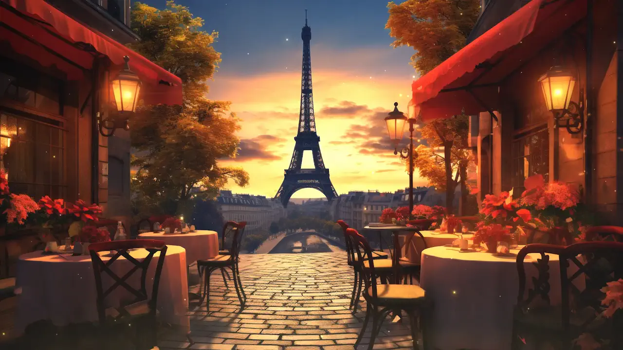 Parisian Twilight Reverie