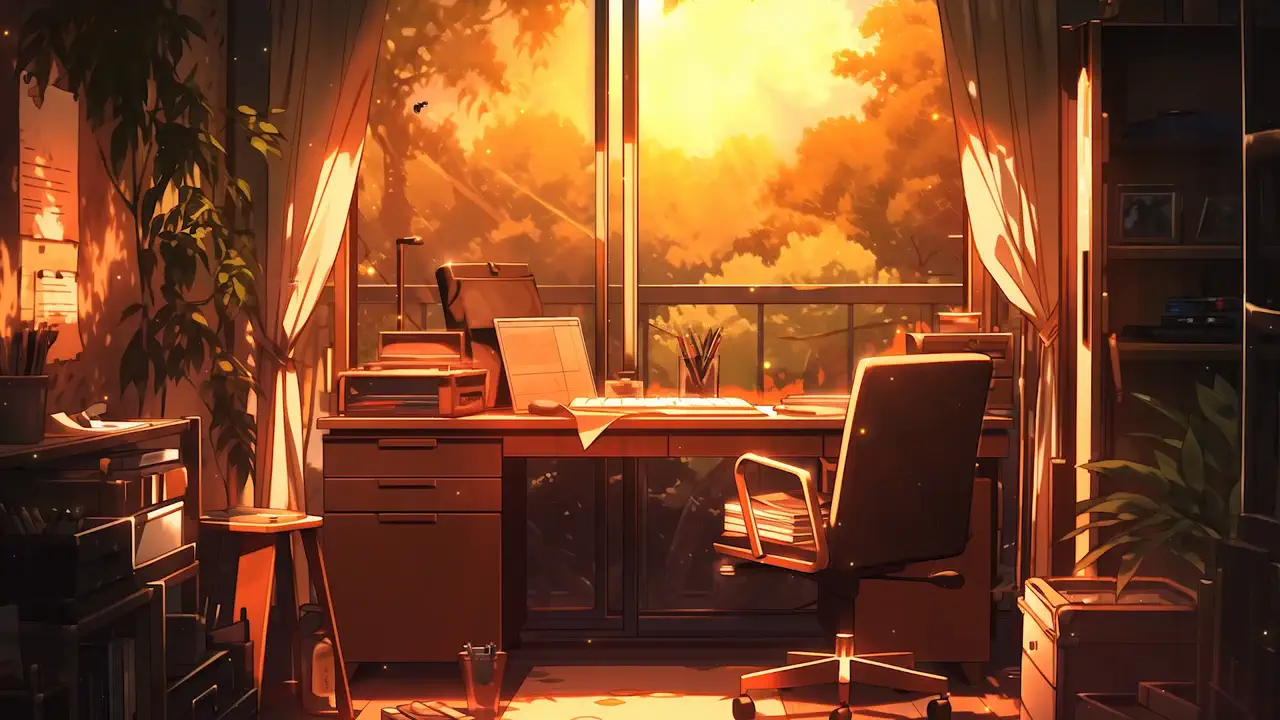 Warm Study Window