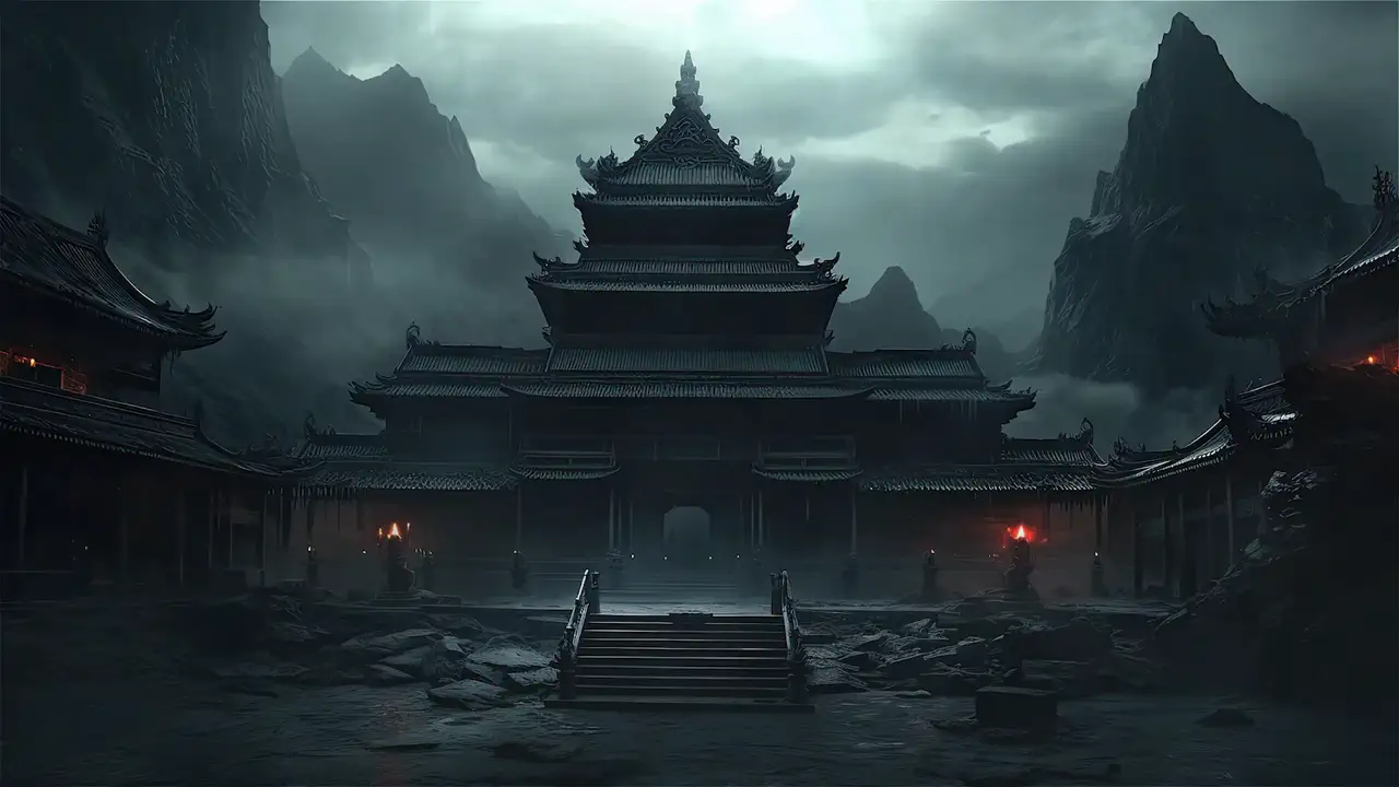 Shrine in Mist