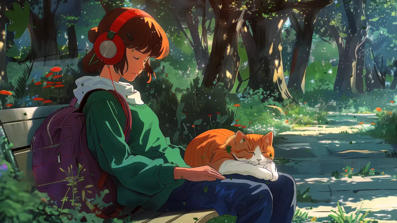 Forest Reading Moment