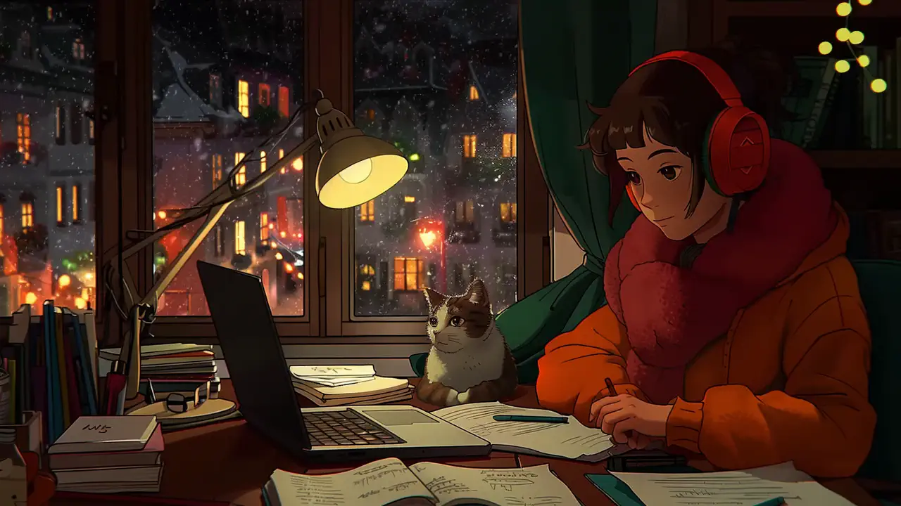 Winter Study Glow