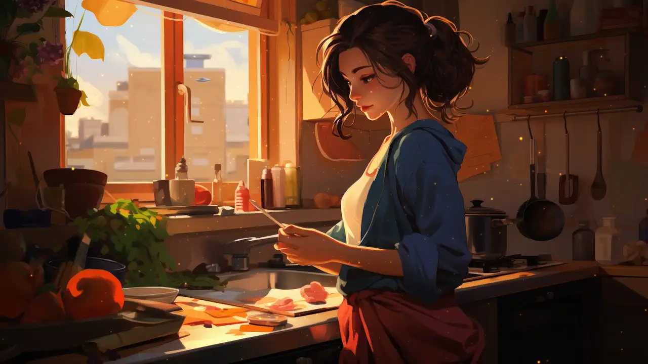 Sunset Studio Reverie