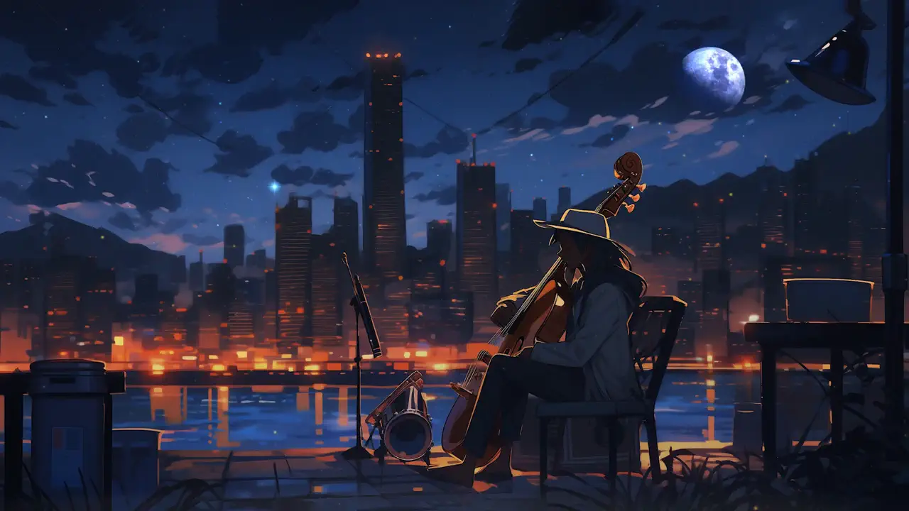 Midnight Skyline Serenade