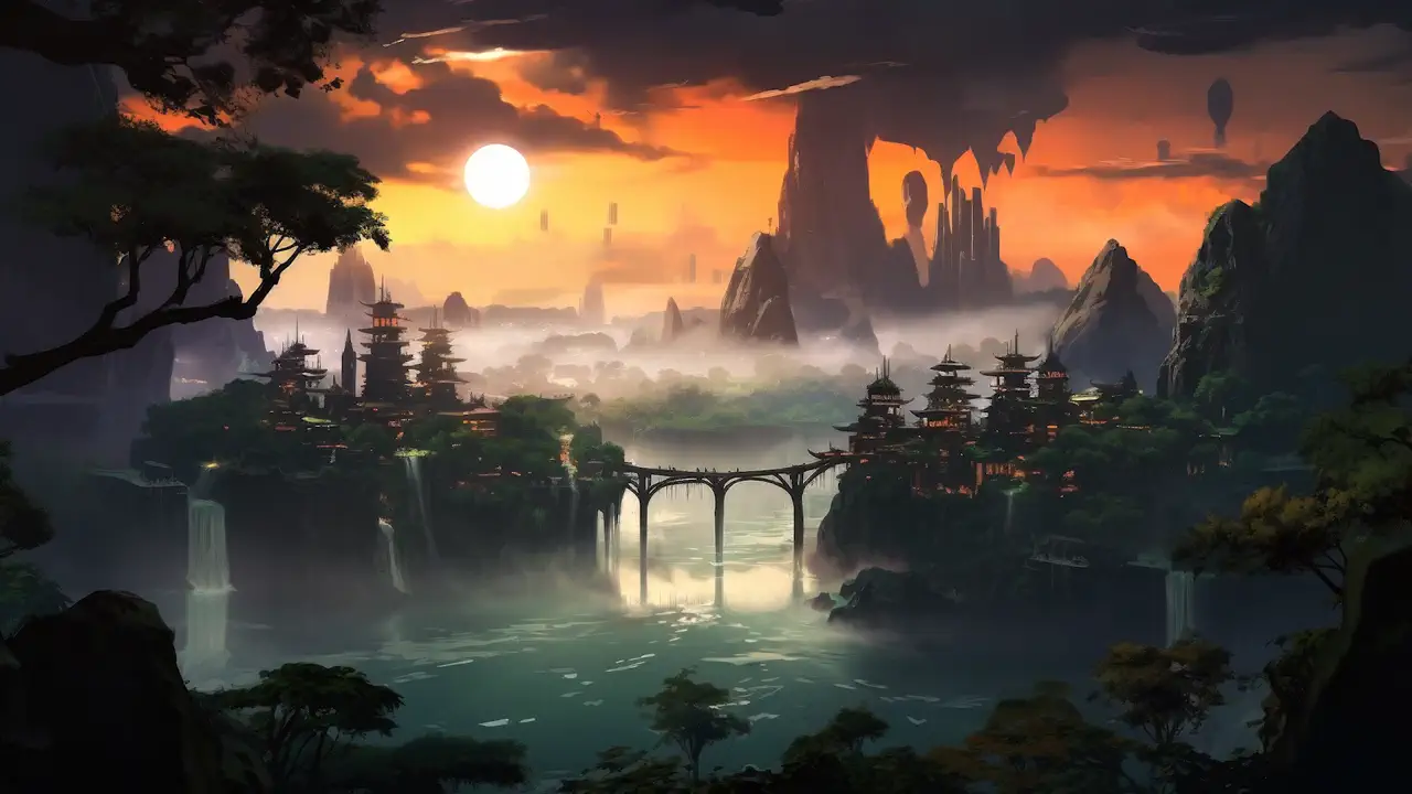 Misty Bridge Dream
