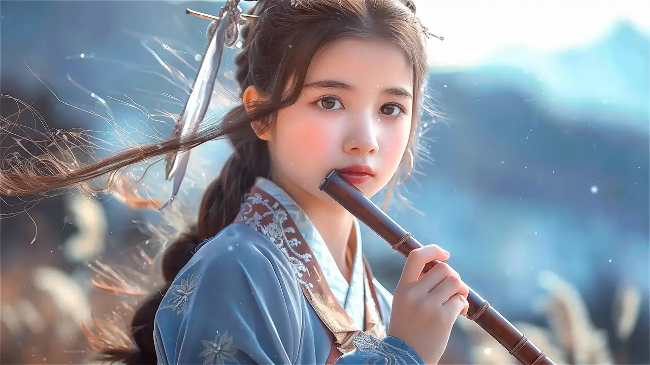 Serene Eastern Muse