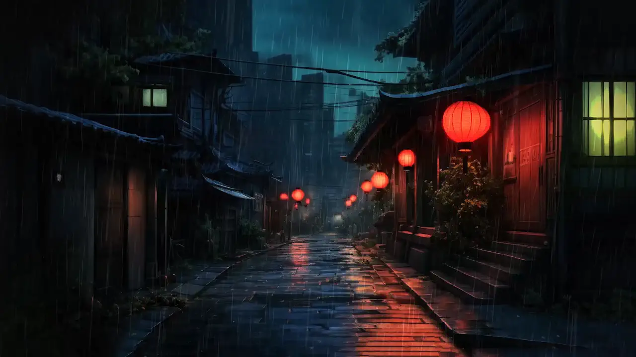 Crimson Alley Calm