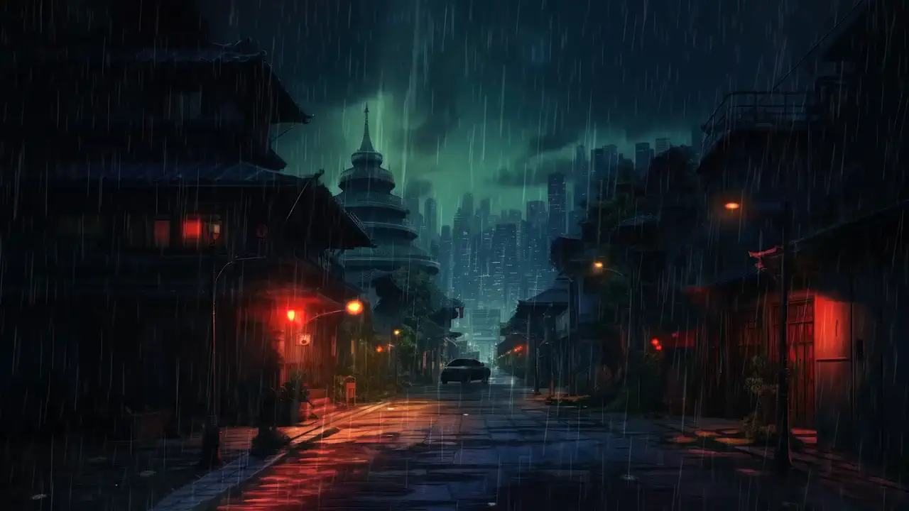 Cyberpunk Downpour