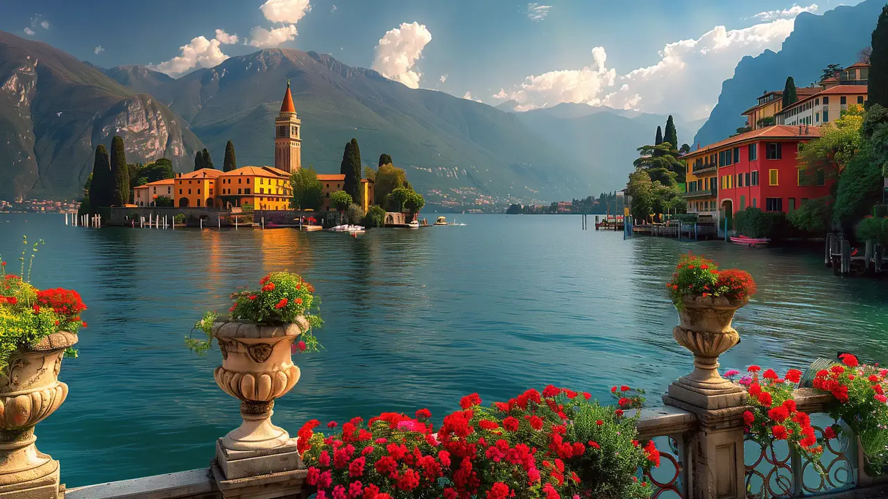 Alpine Lake Tranquility