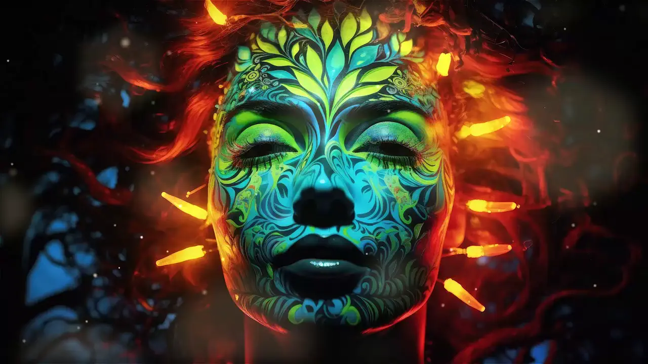 Neon Spirit Awakening