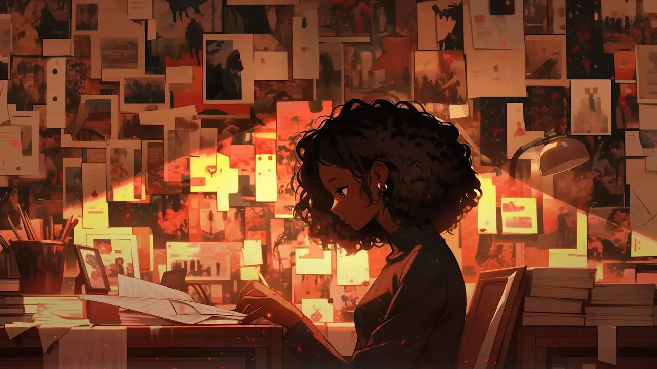 Neon Study Reverie