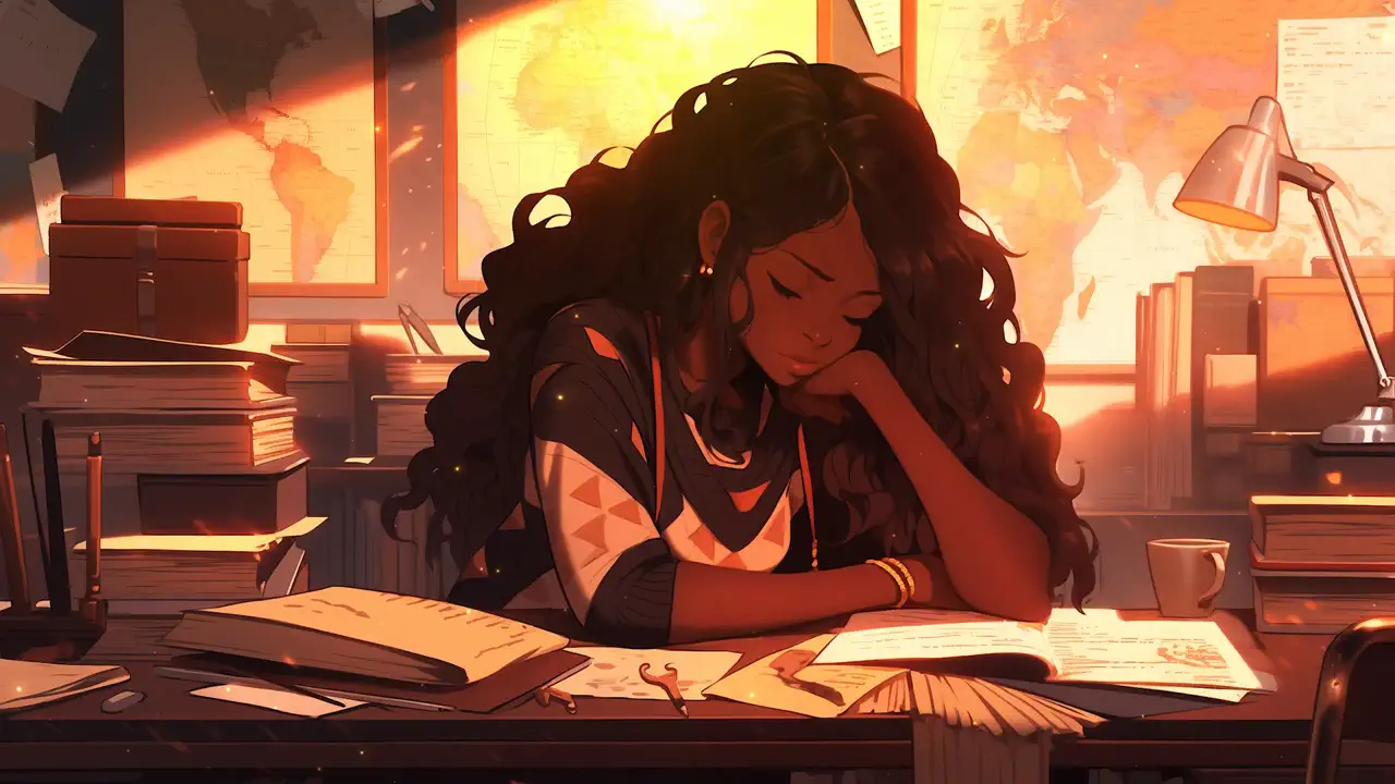 Sunset Study Drift