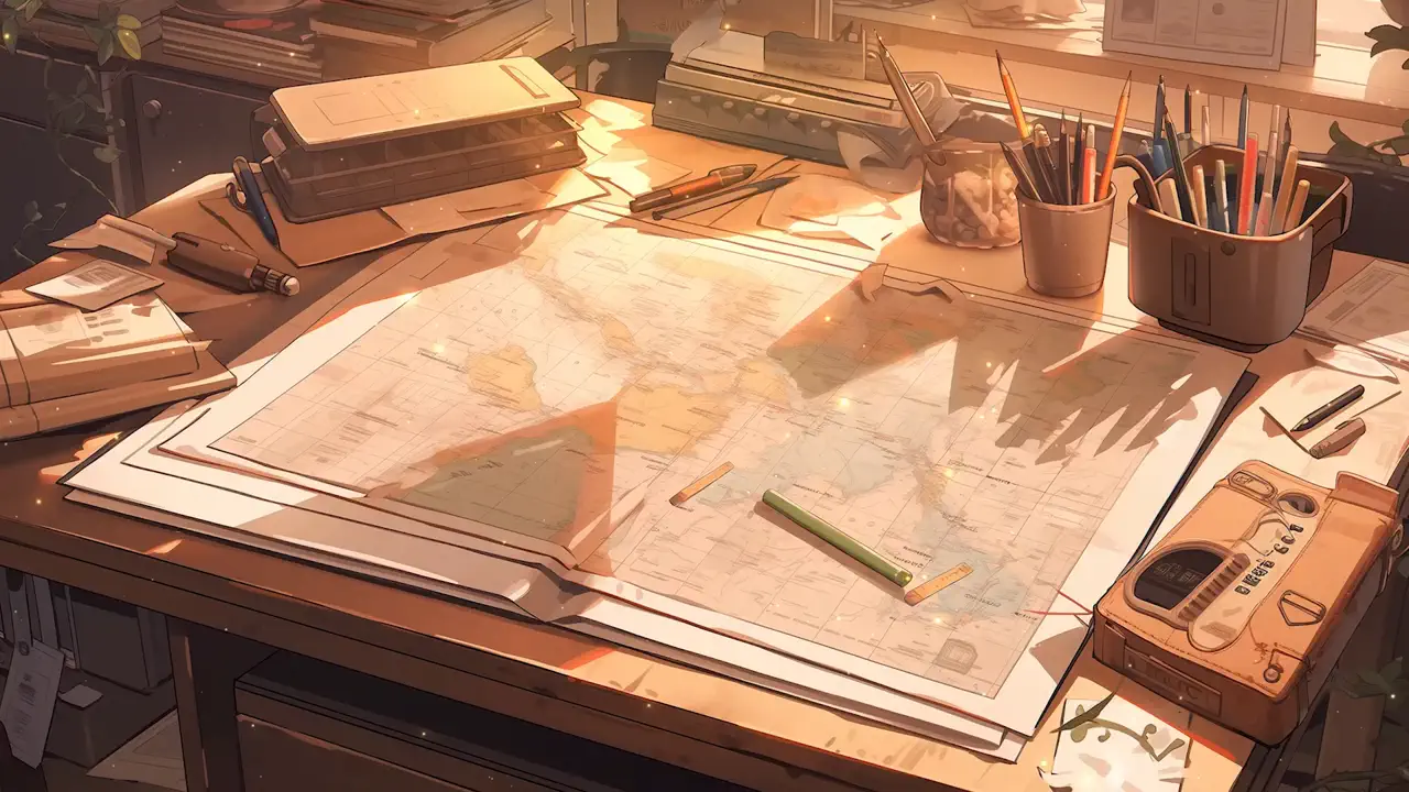 Sunlit Workspace