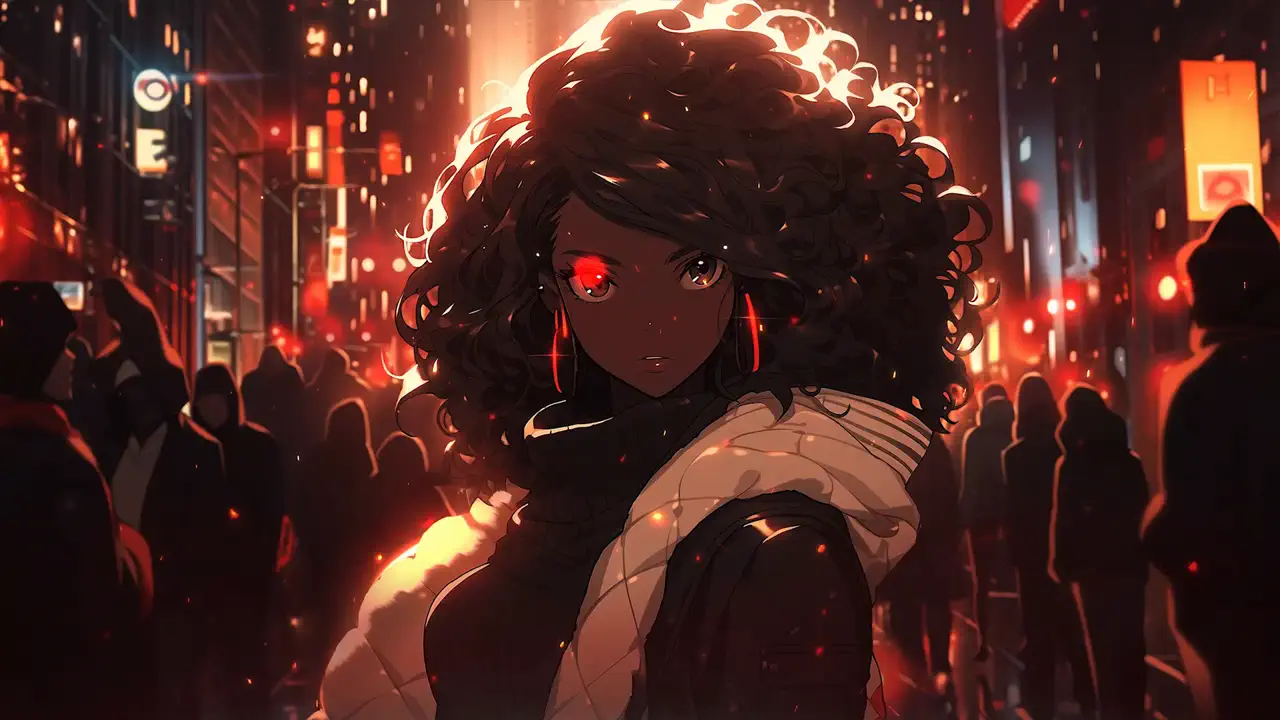 Crimson Crowd Glow