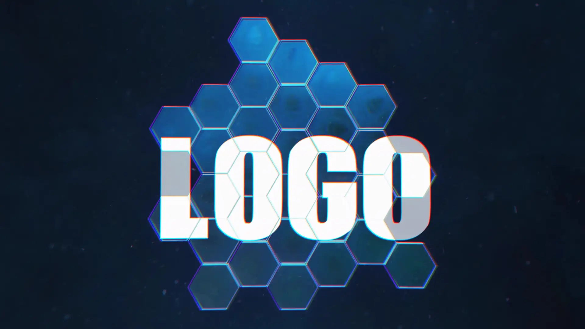 Tech Style Logo Reveal