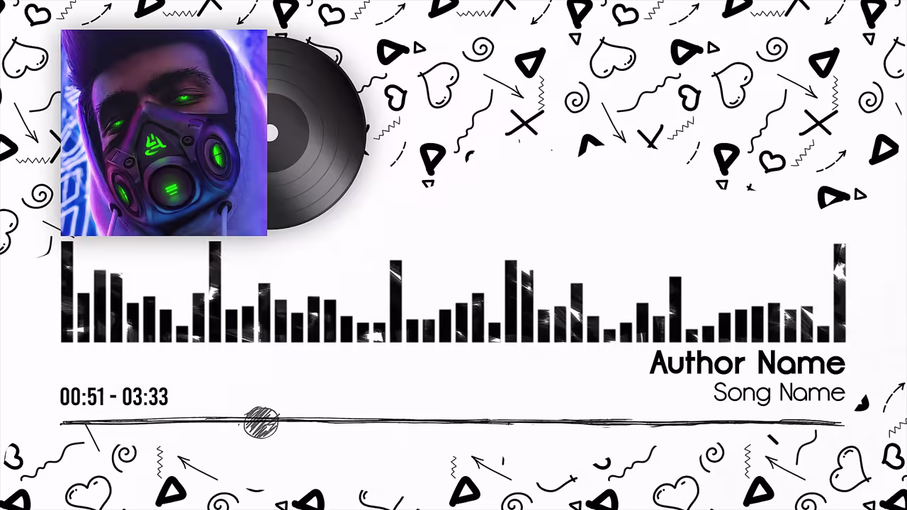 Retro Vinyl Visualizer