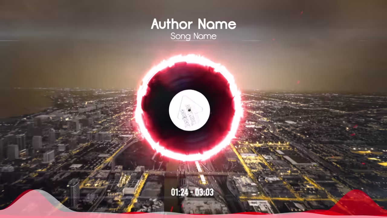 Vinyl Circle Visualizer